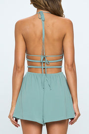 Macie Romper in Sage