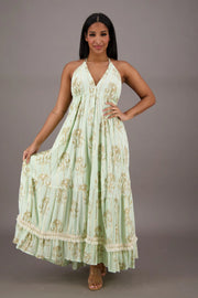 Piper Palm Boho Dress