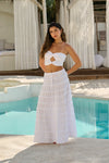 Briella Skirt in White