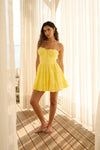 Ivy Dress in Lemon  49098