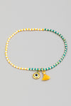 Evil Eye Tassel Bracelet
