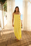Malia Dress in Lemon