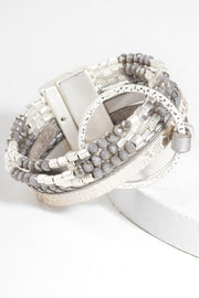 Go with the Flow Bracelet with Silver Accents