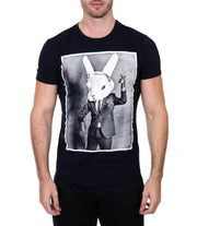 Navy Rabbit T-Shirt