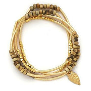 Wood Wrap Bracelet/ Necklace