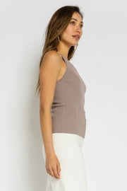 Penny Tank in Taupe